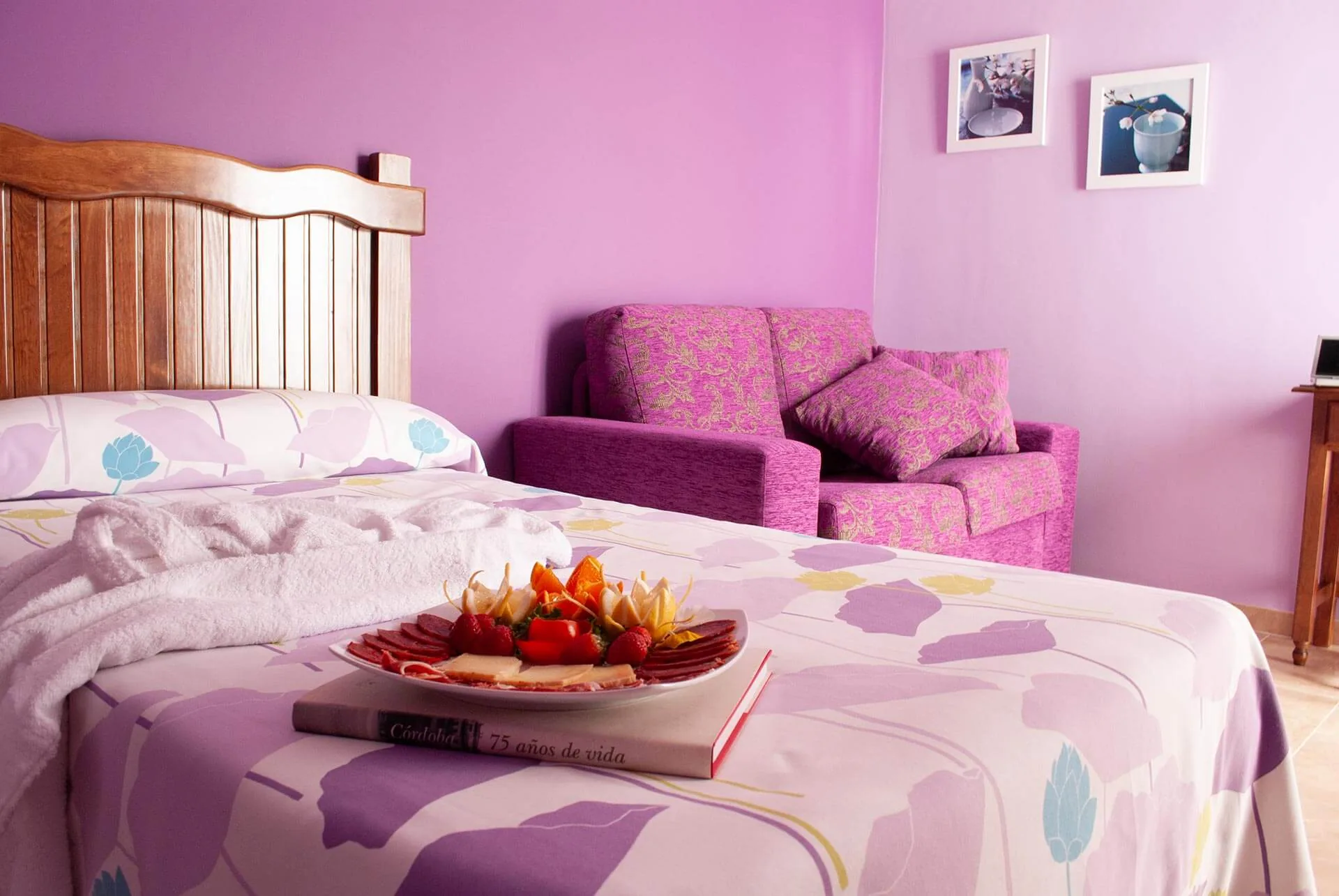 Habitación doble del Hotel Rural Miguel Ángel