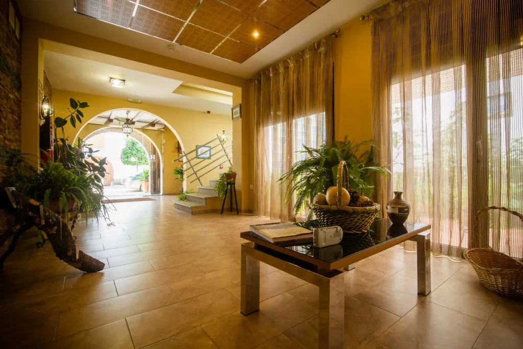 Salón de entrada del Hotel Rural Miguel Ángel